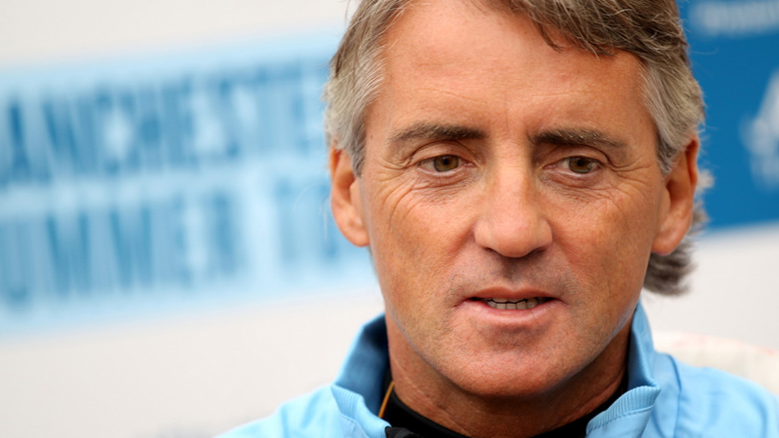 Training camp: Roberto Mancini exclusive