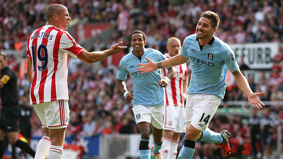 Javi Garcia Celebration