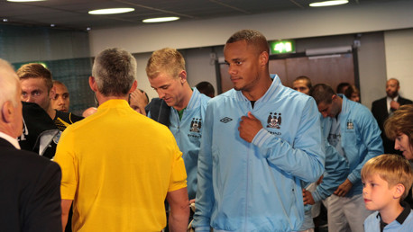 City v QPR: Tunnel cam