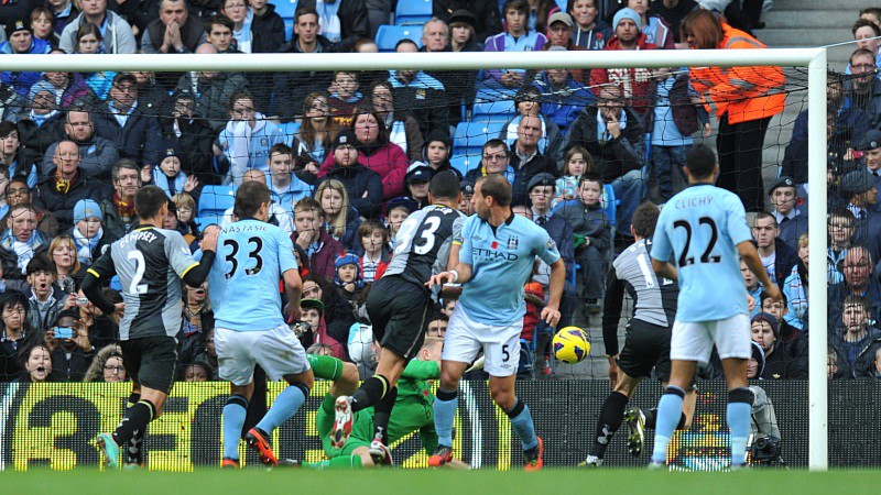 Caulker goal
