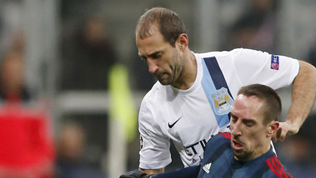 Bayern v City: Zabaleta reaction
