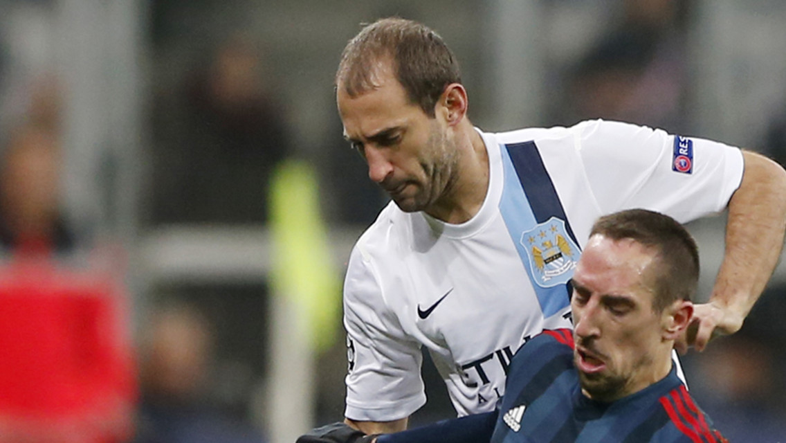 Bayern v City: Zabaleta reaction