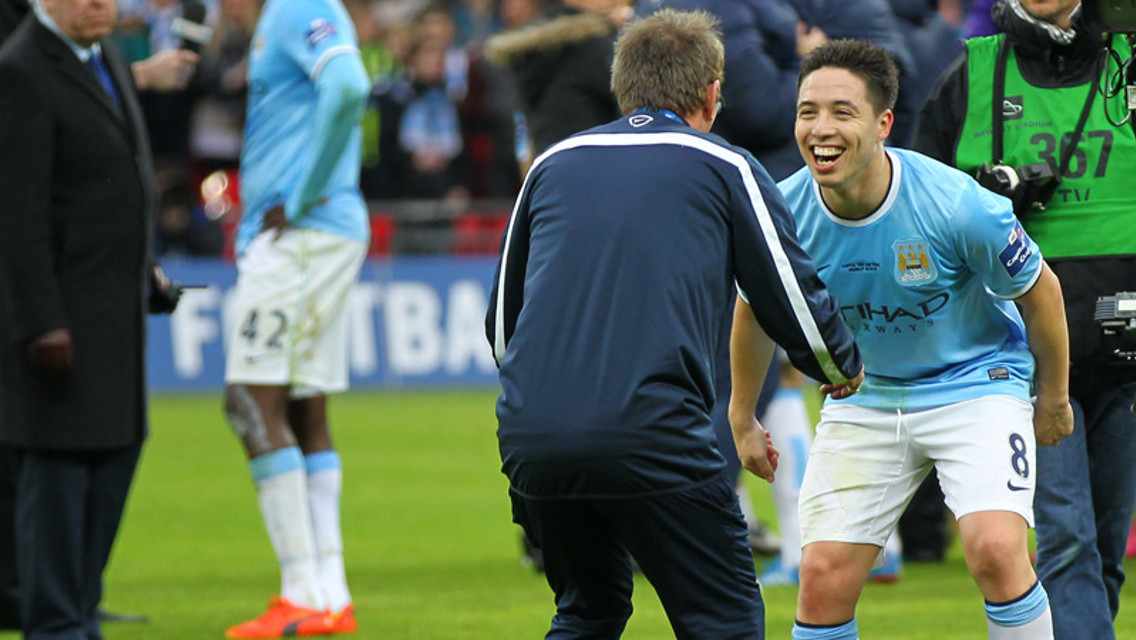 City v Sunderland: Nasri reaction