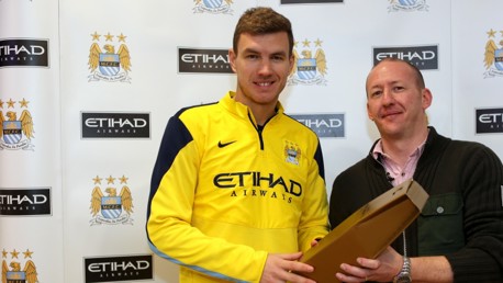 Etihad Player of the Month: Edin Dzeko
