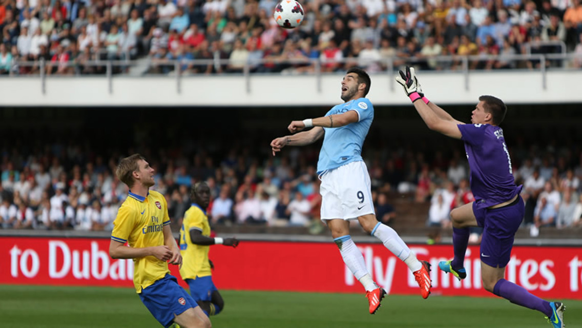 City sign off pre-season with defeat to Gunners