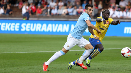 City v Arsenal: 60 second highlights