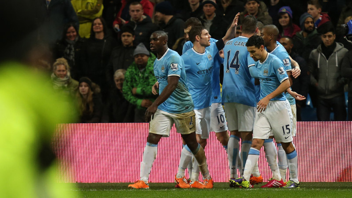 Edin first goal