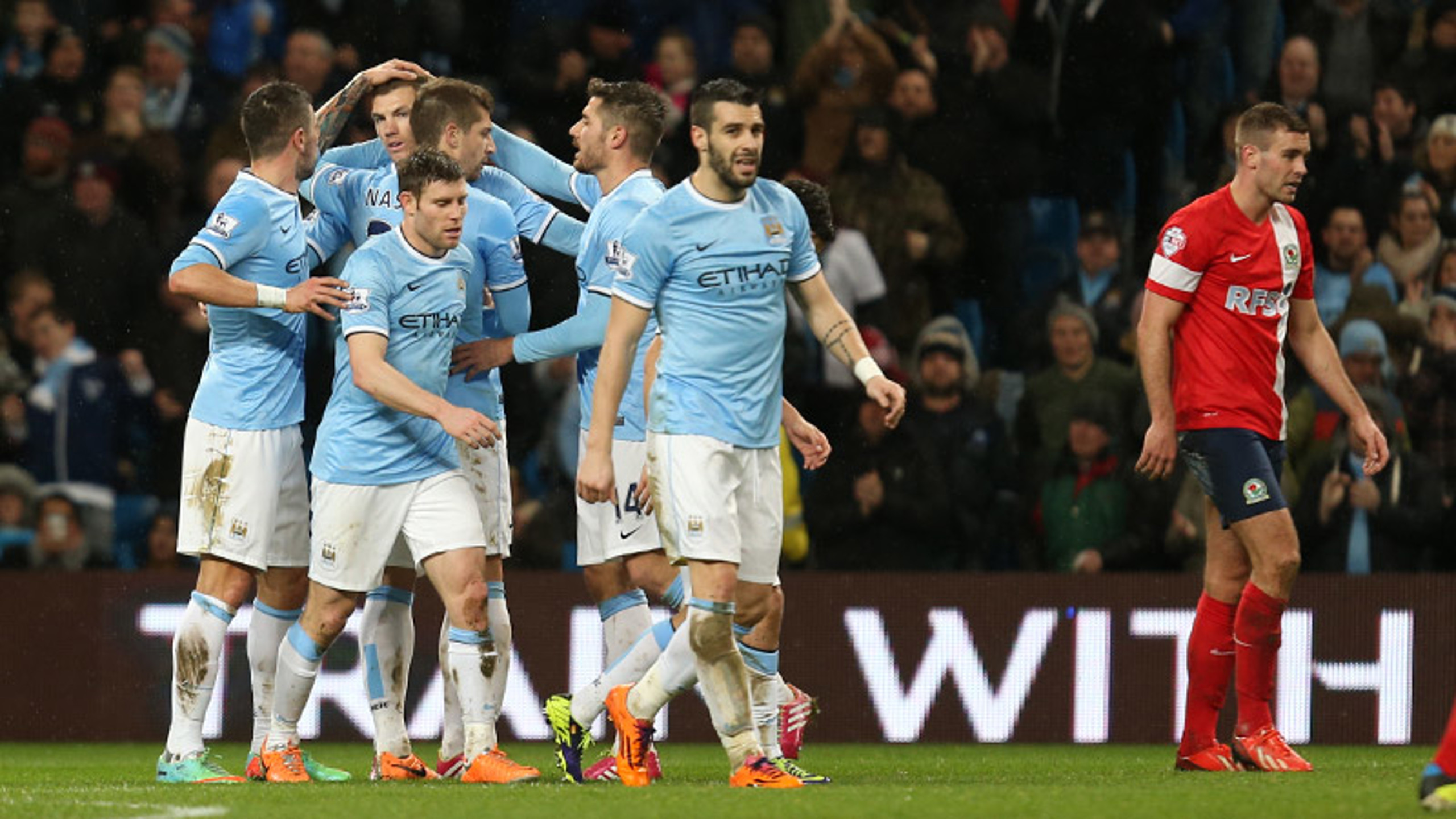 Edin first goal