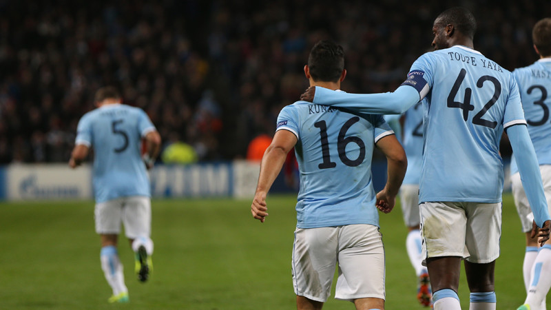 Yaya and Sergio