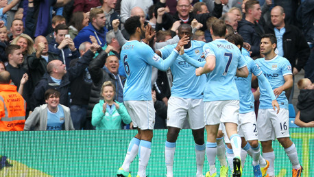 Team celebration