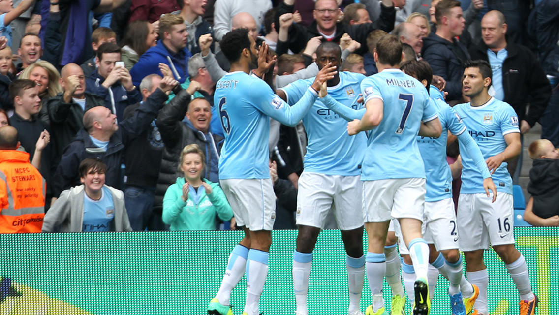 Team celebration