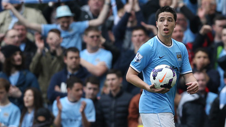 City v West Ham: Nasri reaction