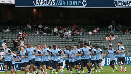Hong Kong: Day two open training