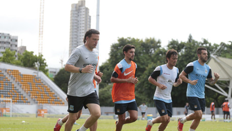 Hong Kong: New signings train