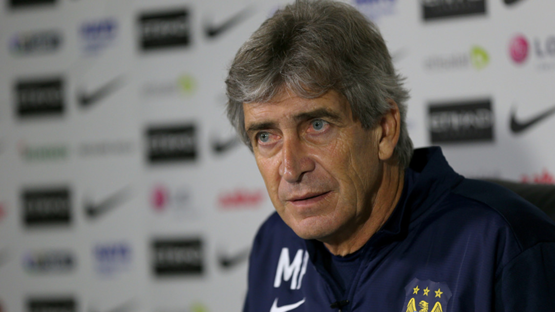Pellegrini presser Chelsea