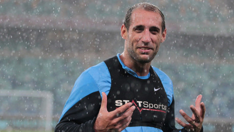 Open training in Durban