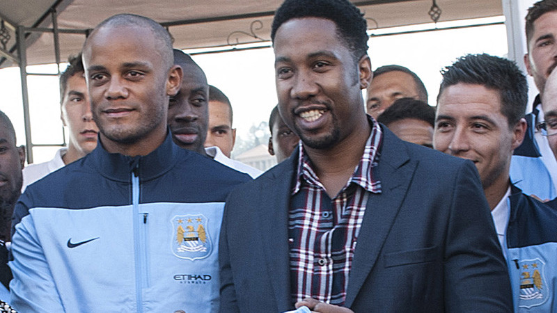 Vincent and Mandela grandson
