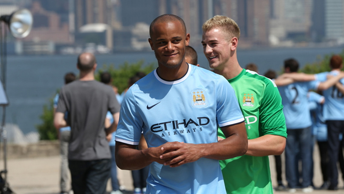  The City captain looking very content
