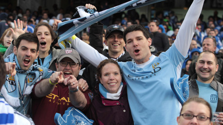 Fans travelled from far and wide to see their heroes