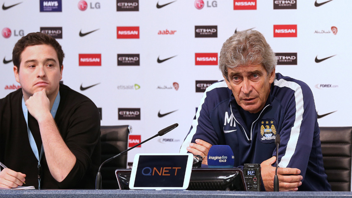 Pellegrini: No new injury concerns ahead of Stoke test