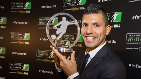 Aguero named FSF Player of the Year 2014