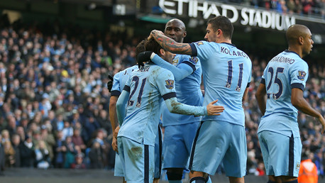 City v Burnley: Brief highlights