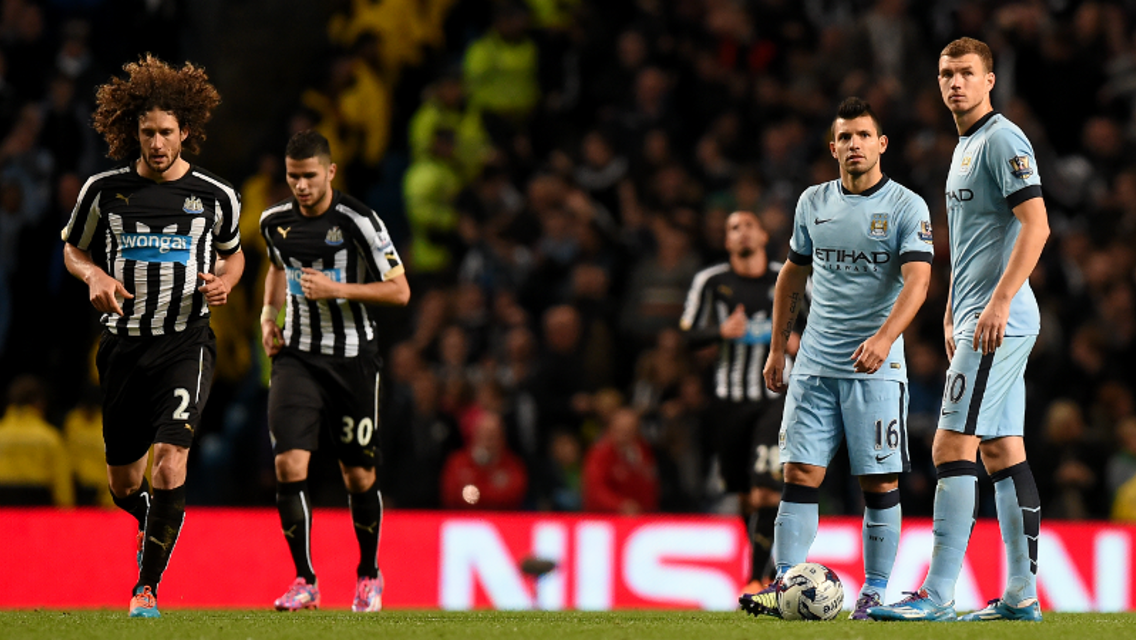 Aguero and Dzeko