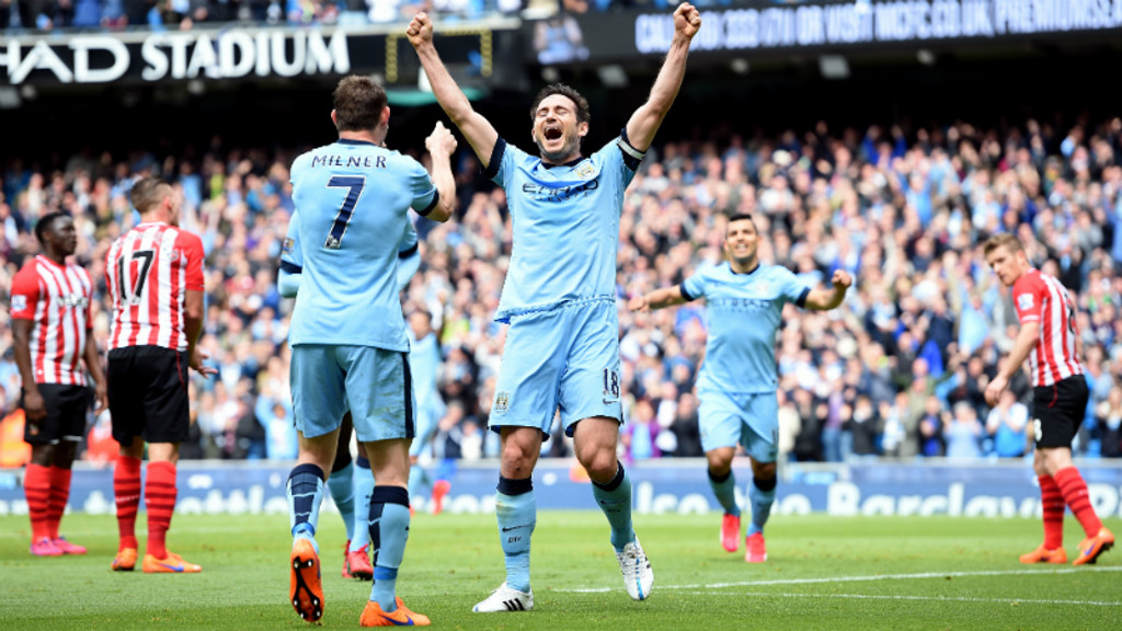 TALKING FRANK: Lampard is Kun's favourite