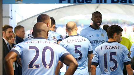City v West Ham: Tunnel Cam