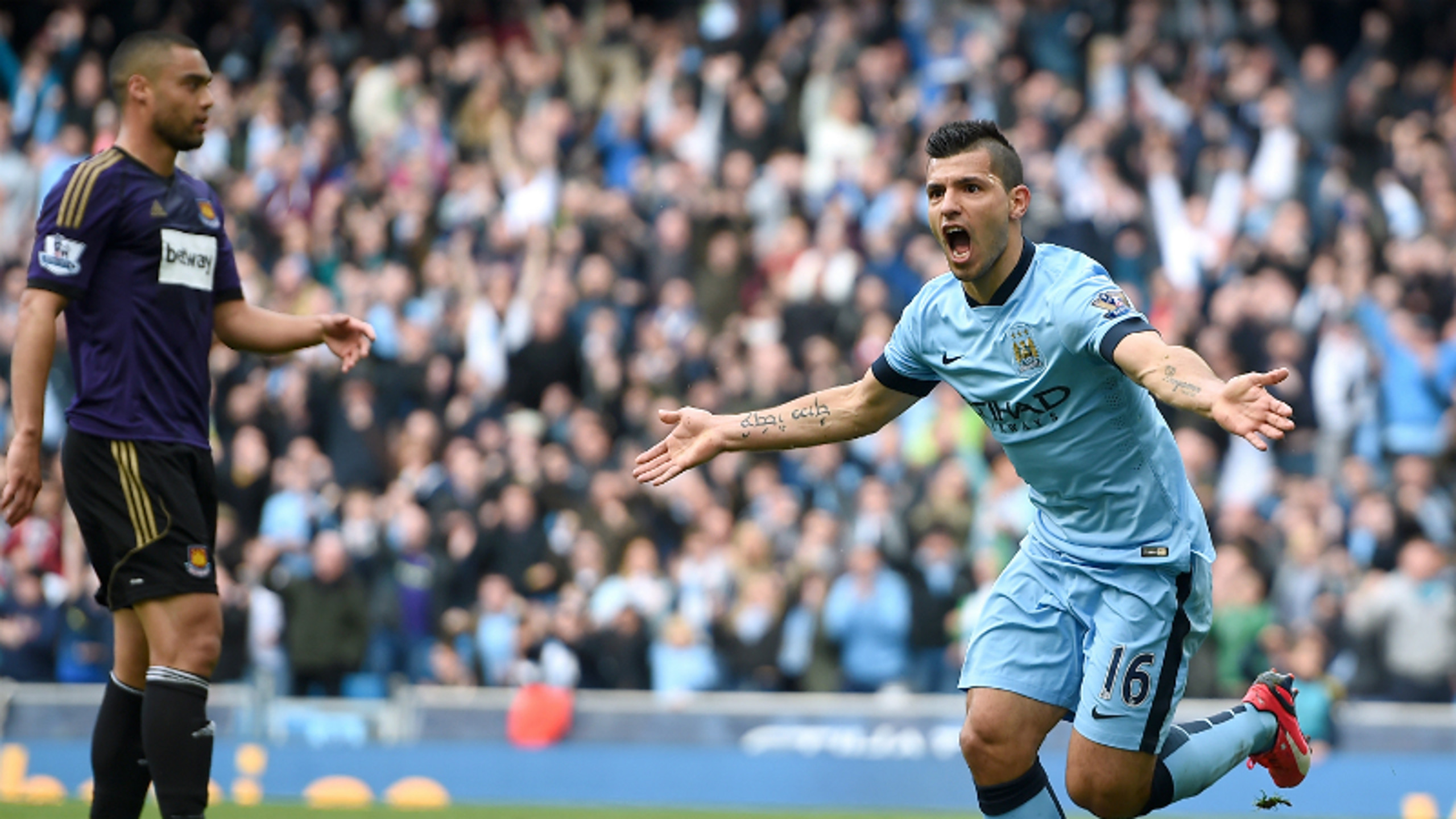 Manchester City 2 West Ham 0