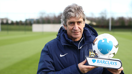 Manuel Pellegrini named December Manager of the Month