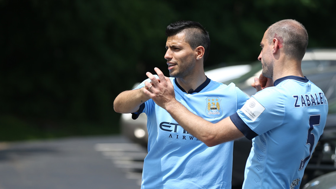 Zabaleta hails "extraordinary" Aguero before Jamaica clash