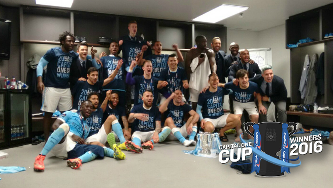 #cityatwembley: Dressing Room Cam