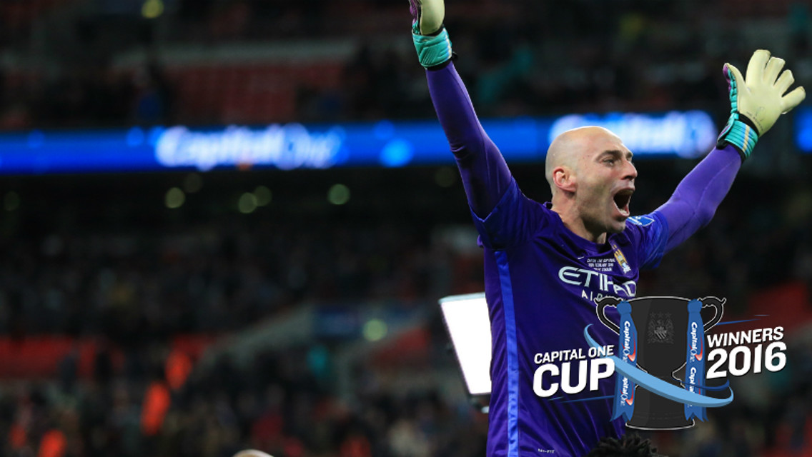 Caballero da la Capital One Cup al City