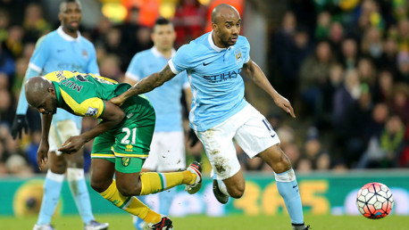 DRIVING FORCE: Fabian Delph