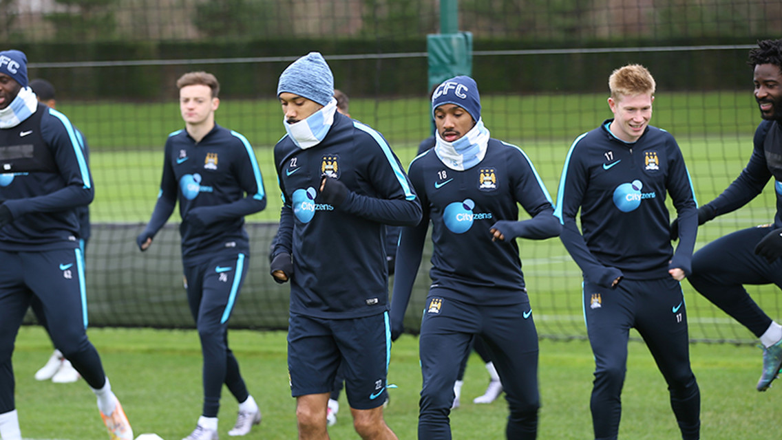 Picture special: Christmas Eve training