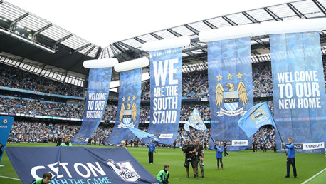South Stand unveiling