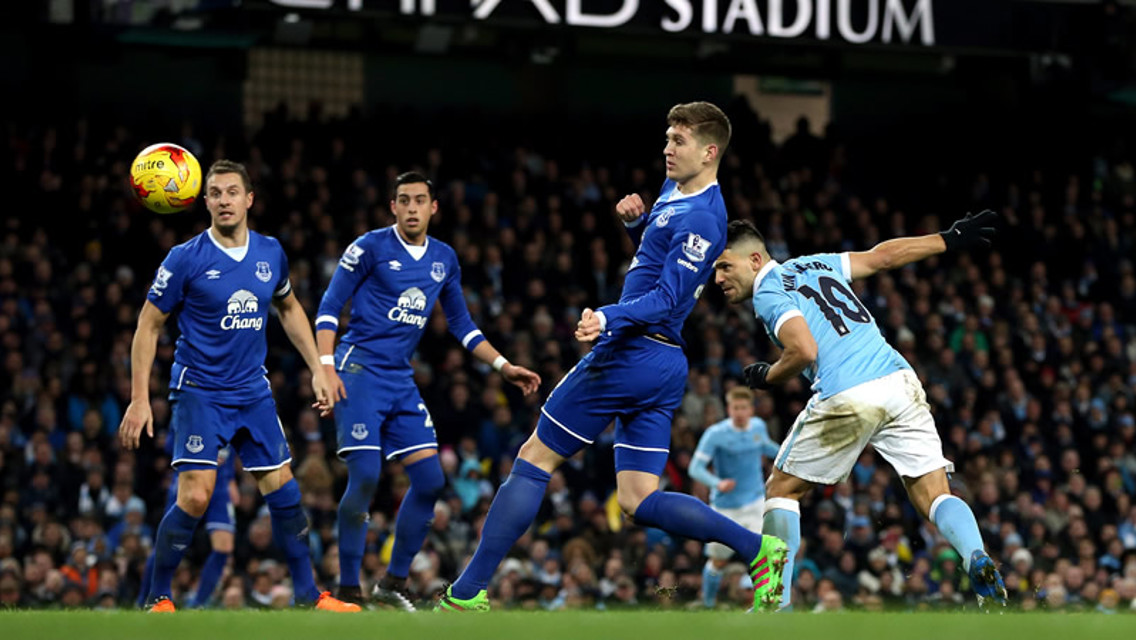 City v Everton: Brief highlights