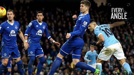 Every Angle: Aguero v Everton
