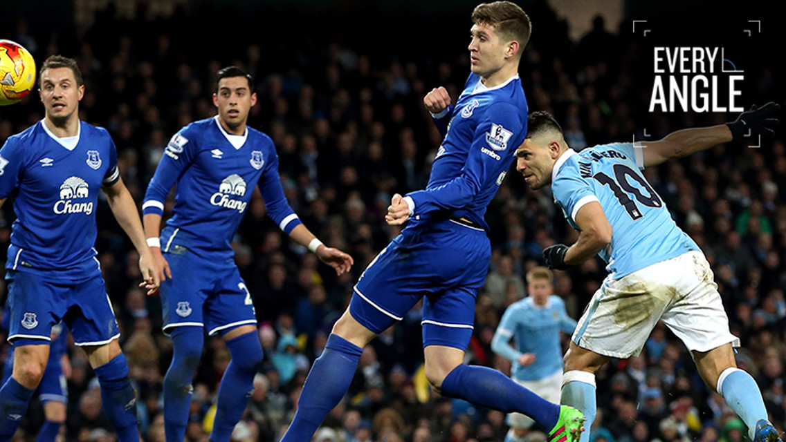 Every Angle: Aguero v Everton