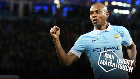 Every Touch: Fernandinho v Everton