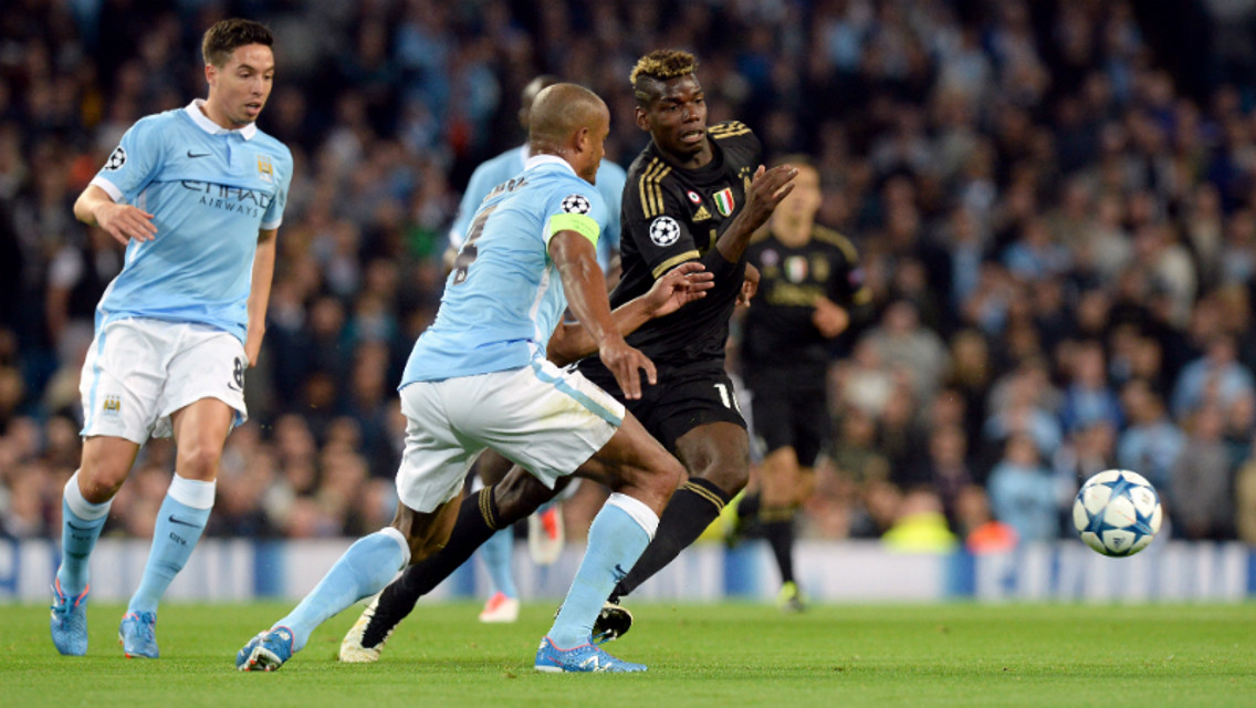 Kompany v Pogba