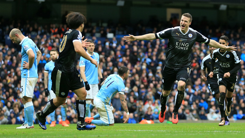 Leicester celebration