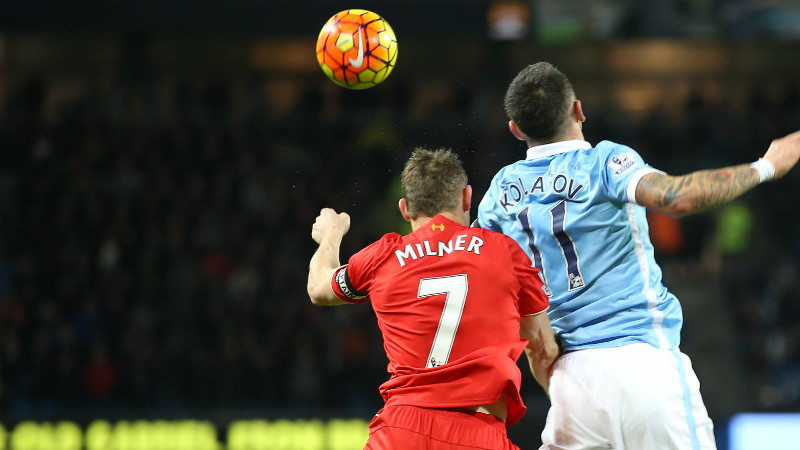 James Milner Aleks Kolarov