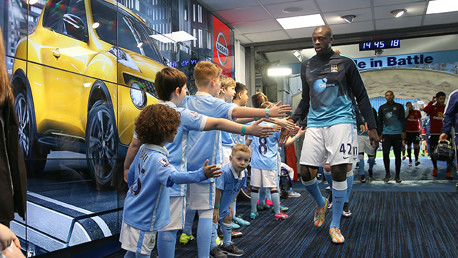 City v Sunderland: Tunnel Cam
