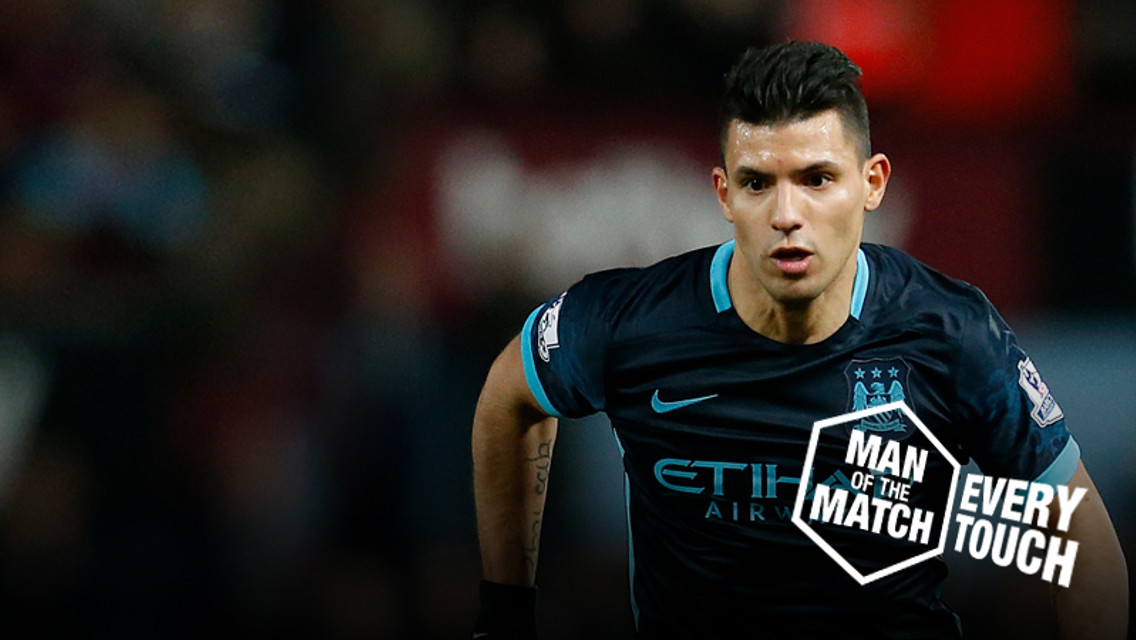 Every Touch: Aguero v West Ham