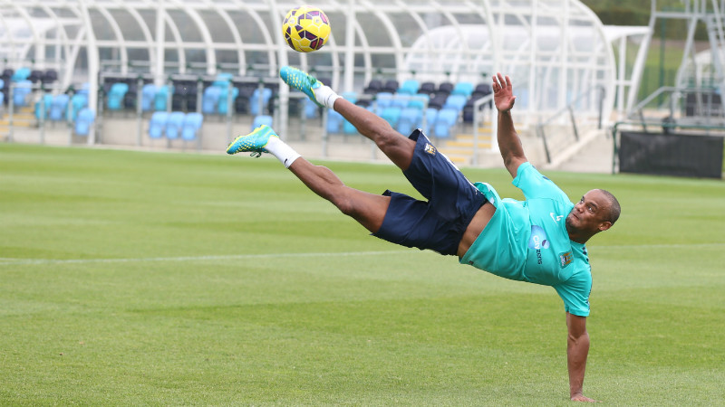 Vincent Kompany at CFA
