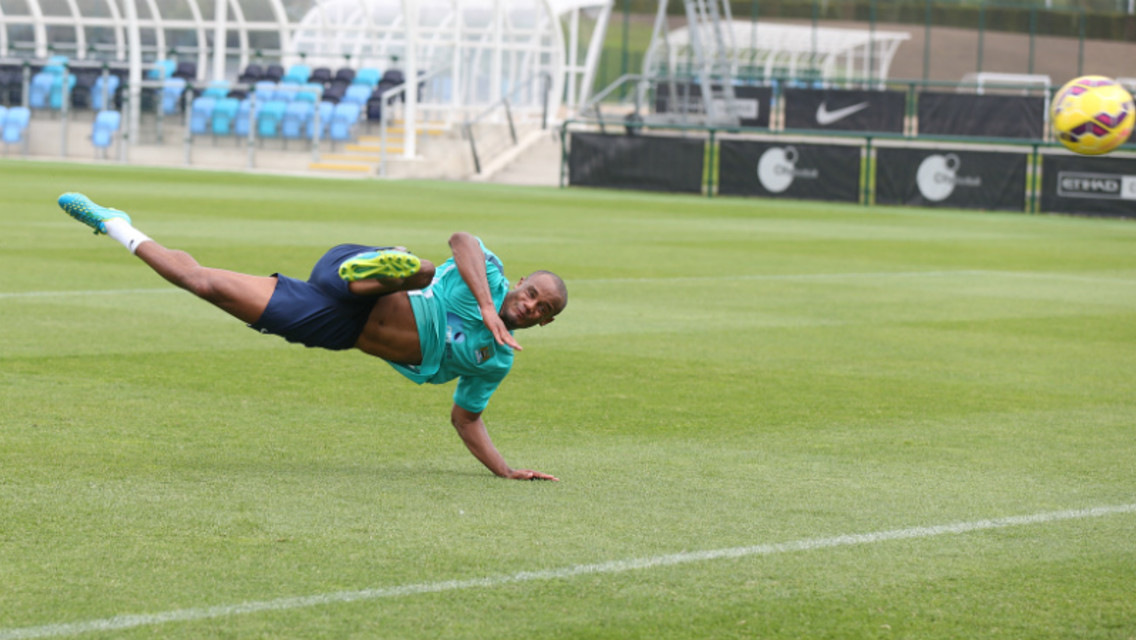Vincent Kompany at CFA