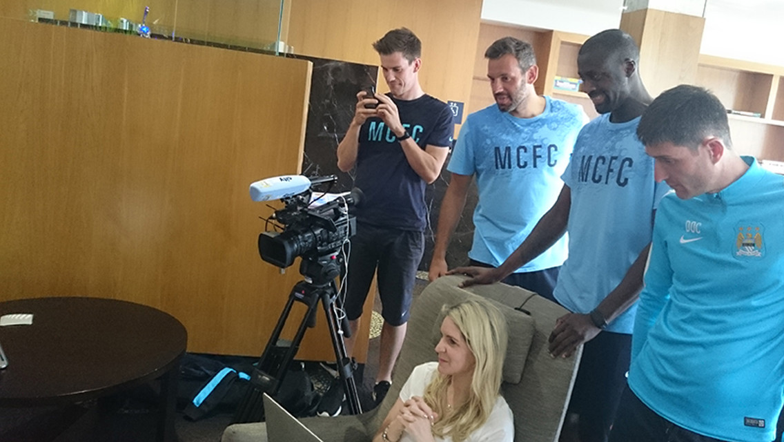 #cityontour Day Three: Yaya’s gatecrash and Jesus’s AFL skills