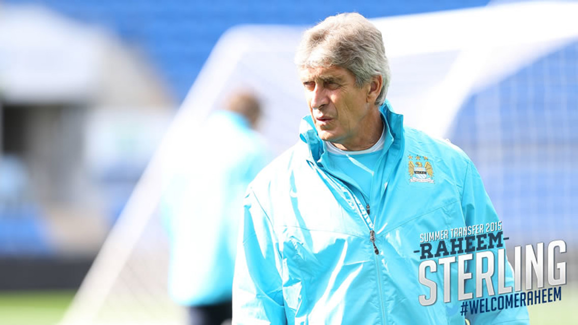 Pellegrini: Sterling's speed improves us